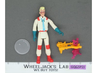 Egon Spengler Fright Features FULL TIE 100% Complete Ghostbusters 1987 Kenner