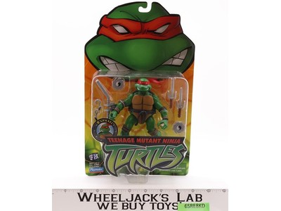Raphael Teenage Mutant Ninja Turtles TMNT 2002 Playmates Figure NEW SEALED
