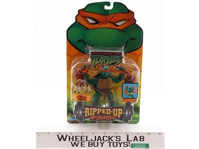 Ripped Up Michelangelo Teenage Mutant Ninja Turtles TMNT 2004 Playmates NEW MOSC