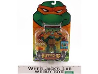 Ripped Up Michelangelo Teenage Mutant Ninja Turtles TMNT 2004 Playmates NEW MOSC