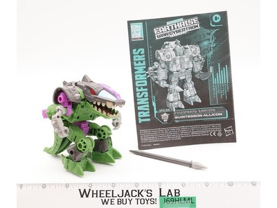 Quintesson Allicon 100% Complete Transformers Earthrise WFC 2020 Hasbro Figure