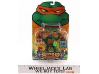 Ripped Up Michelangelo Teenage Mutant Ninja Turtles TMNT 2004 Playmates NEW MOSC