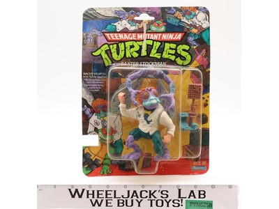 Baxter Stockman Teenage Mutant Ninja Turtles TMNT 1989 Playmates NEW MOSC SEALED
