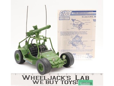 A.W.E. Striker 100% Complete GI Joe 1985 Hasbro Vintage Vehicle Action Figure