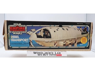 Rebel Transport Vehicle 100% Complete W/ Box Star Wars ESB 1982 Kenner Vehicle