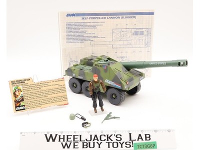 Slugger Tank W/ Thunder 100% Complete G.I. Joe 1984 Hasbro Vehicle Action Figure