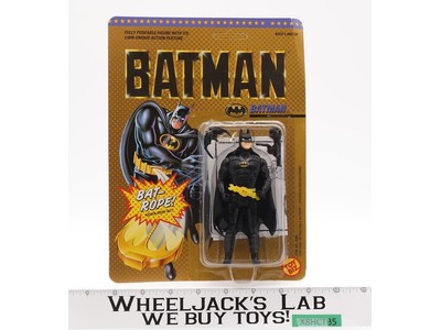 Batman Bat-Rope DC Comics 1989 Toy Biz Vintage Action Figure NEW MOSC SEALED