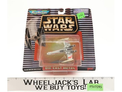 66260 Die-Cast Metal X-Wing Star Wars Micro Machines 1996 Galoob NEW MOSC SEALED