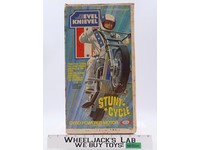 Evel Knievel Stunt Cycle With Box Ideal Toy 1973 Vintage Gyro Powered Motorcycle