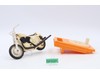 Evel Knievel Stunt Cycle With Box Ideal Toy 1973 Vintage Gyro Powered Motorcycle