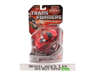 Sideswipe Transformers Universe 2008 Hasbro Action Figure NEW MOSC SEALED