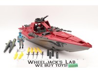 Moray Hydrofoil 100% Complete W/ LENS UNBROKEN GI Joe 1985 Hasbro Vehicle