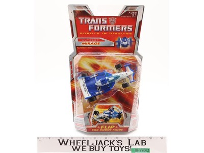 Mirage Transformers Robots in Disguise 2006 Hasbro Action Figure NEW MOSC SEALED