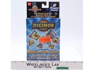 Digimon Digi-Battle 2-Player Starter Set 2000 Bandai Card Game NEW SEALED