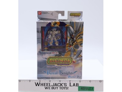 Digimon Royal Knights Starter Set 3 2005 Bandai Collectible Card Game NEW SEALED