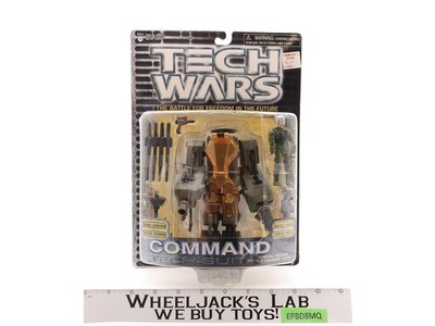 Command Tech-Suit Tech Wars 2001 Re:Play Action Figure NEW MOSC SEALED