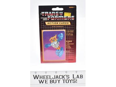 Seaspray Sealed Pack Card #30 of Transformers Trading Action Cards 1985 G1