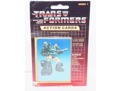 Hoist Sealed Pack Card #40 of Transformers Trading Action Cards 1985 G1