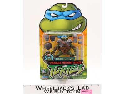 Fightin' Gear Leo Teenage Mutant Ninja Turtles TMNT 2004 Playmates NEW SEALED