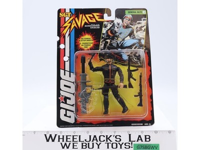 General Blitz G.I. Joe SGT. Savage 1994 Hasbro Action Figure NEW MOSC SEALED