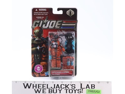 Hazard-Viper V1 Complete G.I. Joe 30th Anniversary 2011 Hasbro Figure NEW SEALED