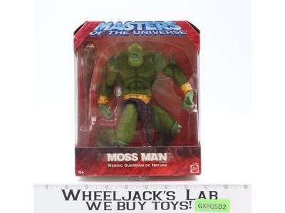 Moss Man 200x Masters of the Universe MOTU 2003 Mattel Figure NEW SEALED
