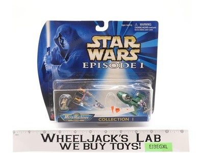#66500 Collection 1 Star Wars Episode 1 Micro Machines Galoob NEW MOSC SEALED