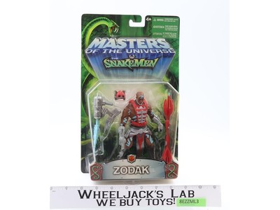 Zodak Masters Of The Universe vs Snakemen MOTU 2003 Mattel Figure NEW SEALED