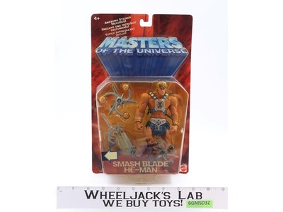 Smash Blade He-man 200X Masters Of The Universe 2002 Mattel Figure NEW SEALED
