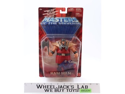 Ram Man 200X Masters Of The Universe MOTU 2002 Mattel NEW SEALED