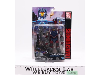 Chasm & Quake Transformers Generations Titans Return 2016 Hasbro NEW MOSC SEALED