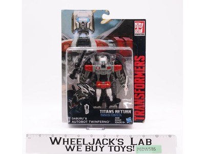 Daburu & Twinferno Transformers Generations Titans Return 2015 Hasbro NEW SEALED