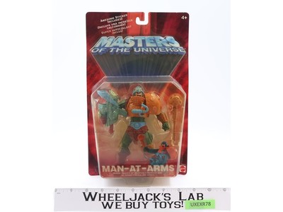 Man-At-Arms He-Man 200X Masters Of The Universe MOTU 2001 Mattel NEW SEALED