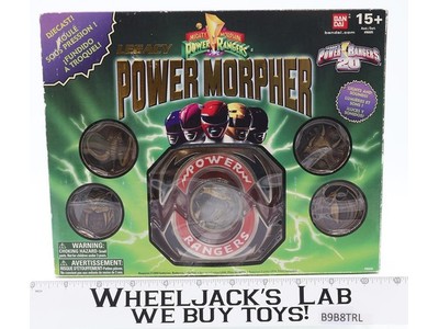 Legacy Power Morpher 100% Complete MMPR Power Rangers 2013 Bandai MIB