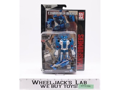 Mirage W/ Comic Transformers Combiner Wars 2015 Hasbro Figure NEW SEALED