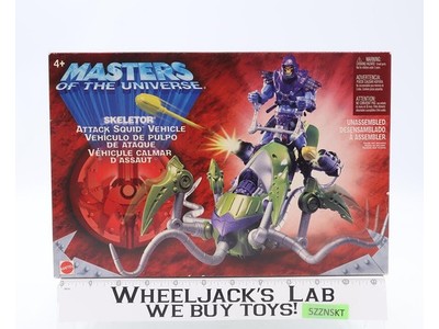 Skeletor Attack Squid Vehicle 200X MOTU 2001 Mattel Action Figure NEW SEALED