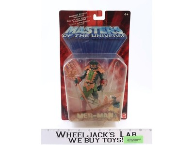 Mer-Man He-Man 200X Masters Of The Universe MOTU 2002 Mattel NEW SEALED