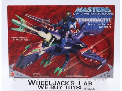 Terrordactyl Skeletor Attack Aircraft 200X MOTU 2001 Mattel NEW SEALED