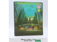3-Ring Binder Teenage Mutant Ninja Turtles 1990 Mirage Studios NEW