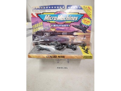Pillage Patrol #3 Terror Troops Military 7000 Micro Machines Galoob 1993 MOSC
