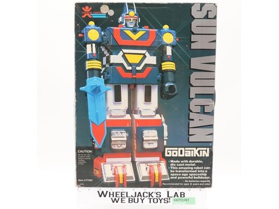 Sun Vulcan 100% Complete Godaikin 1984 Bandai Popy Chogokin Action Figure