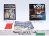 Soundwave & Buzzsaw 100% Complete W/Box & Insert 1984 Vintage G1 Transformers