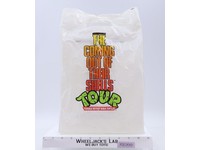Coming Out Of Their Shells Tour Promo Schedule Bag Pizza Hut TMNT 1990