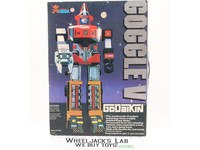Goggle V 100% Complete W/ Box Godaikin 1982 Bandai Popy Vintage Action Figure