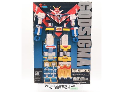 Godsigma 100% Complete W/Box Godaikin 1984 Bandai Popy Chogokin Figure
