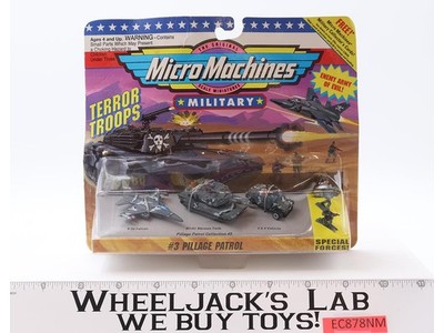 Pillage Patrol #3 Terror Troops Military 7000 Micro Machines Galoob 1993 MOSC