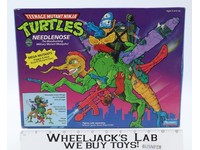 Needlenose Complete Teenage Mutant Ninja Turtle TMNT 1990 Playmates NEW MIB
