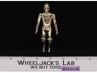 C-3PO 100% Complete Star Wars 1977 Kenner Vintage Action Figure NO REPRO