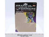 Hook Cardback 1985 Vintage Hasbro G1 Transformers Action Figure