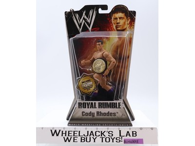 Cody Rhodes 1/1000 Championship Belt WWE Royal Rumble 2010 Mattel NEW SEALED